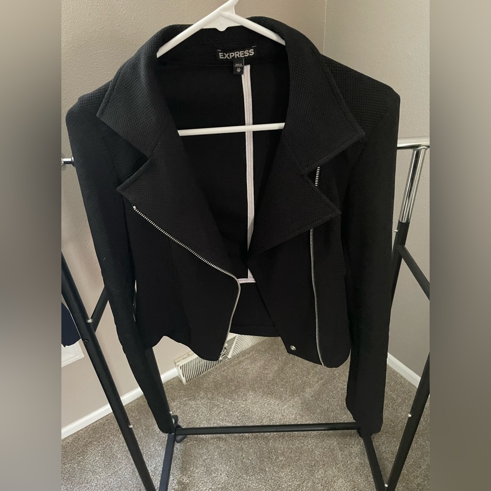 Express Knit Moto Jacket